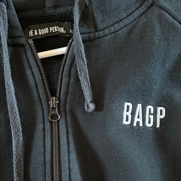 Be A Good Person Full Zip-Up Hoodie - Picture 2 of 5
